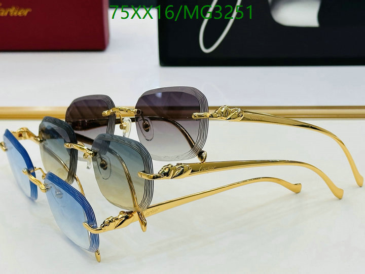 Glasses-Cartier Code: MG3251 $: 75USD