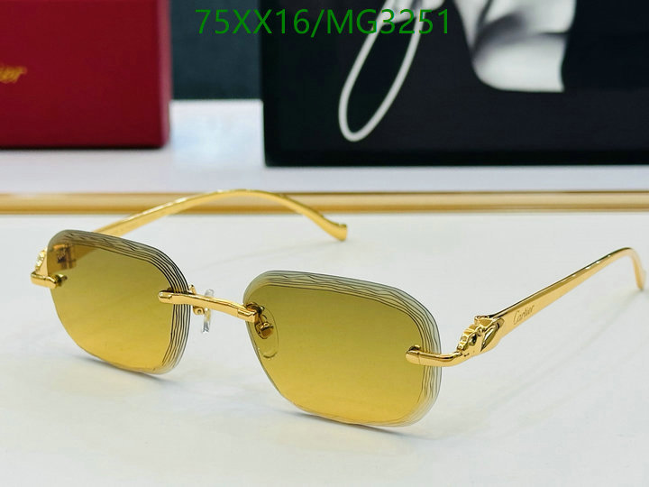 Glasses-Cartier Code: MG3251 $: 75USD