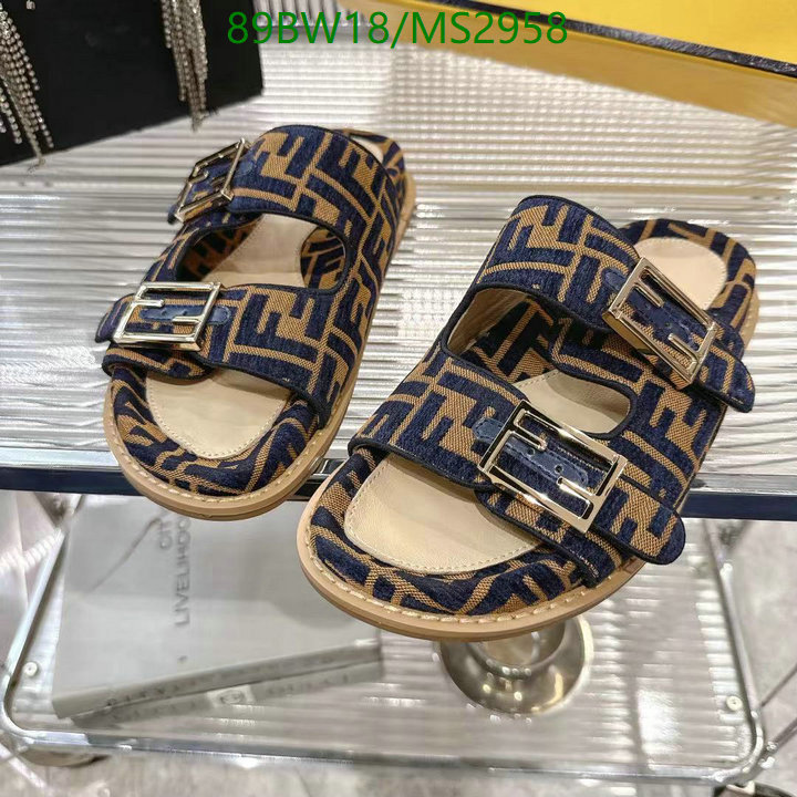Women Shoes-Fendi Code: MS2958 $: 89USD