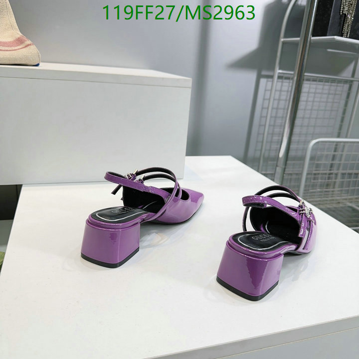 Women Shoes-Gucci Code: MS2963 $: 119USD