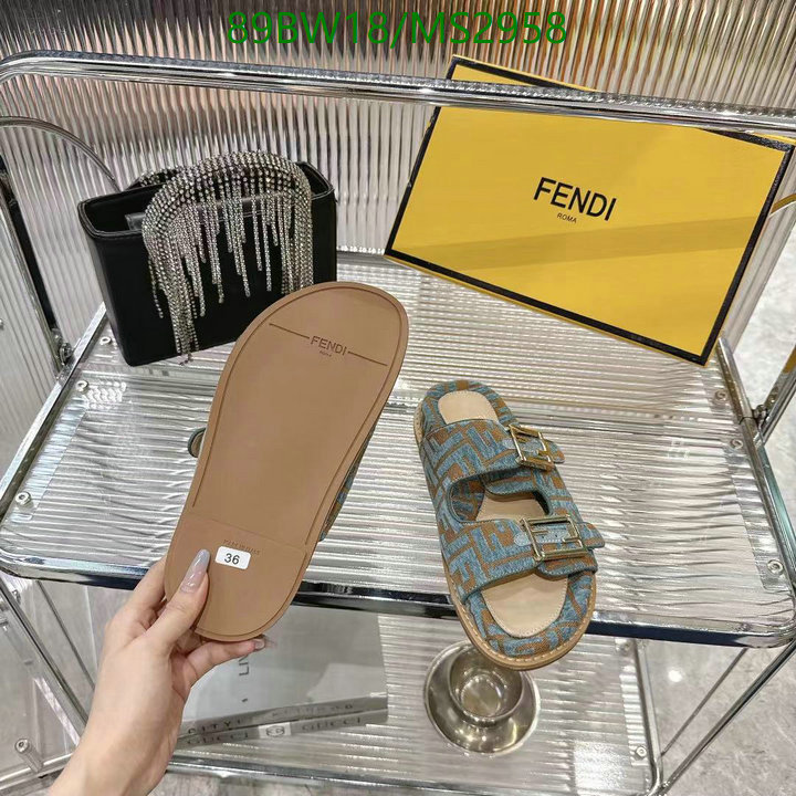 Women Shoes-Fendi Code: MS2958 $: 89USD