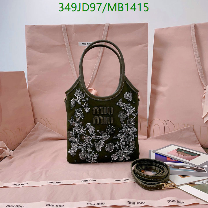 Miu Miu Bag-(Mirror)-Crossbody- Code: MB1415 $: 349USD