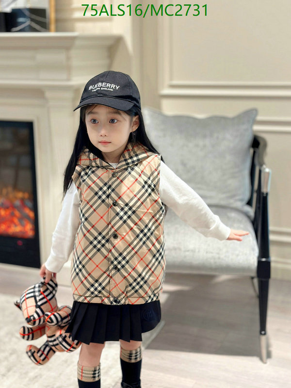 Kids Clothing-Burberry Code: MC2731 $: 75USD