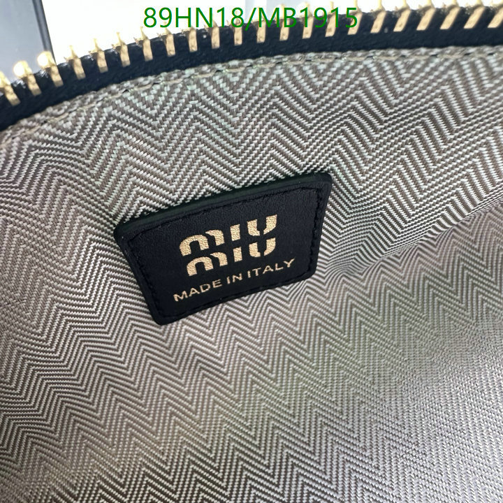 Miu Miu Bag-(4A)-Handbag- Code: MB1915 $: 89USD