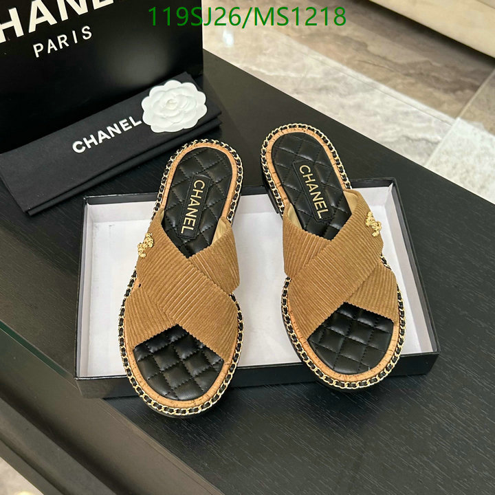 Women Shoes-Chanel Code: MS1218 $: 119USD