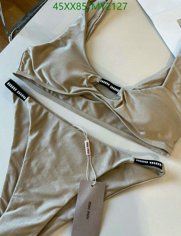Swimsuit-MIUMIU Code: MY2127 $: 45USD