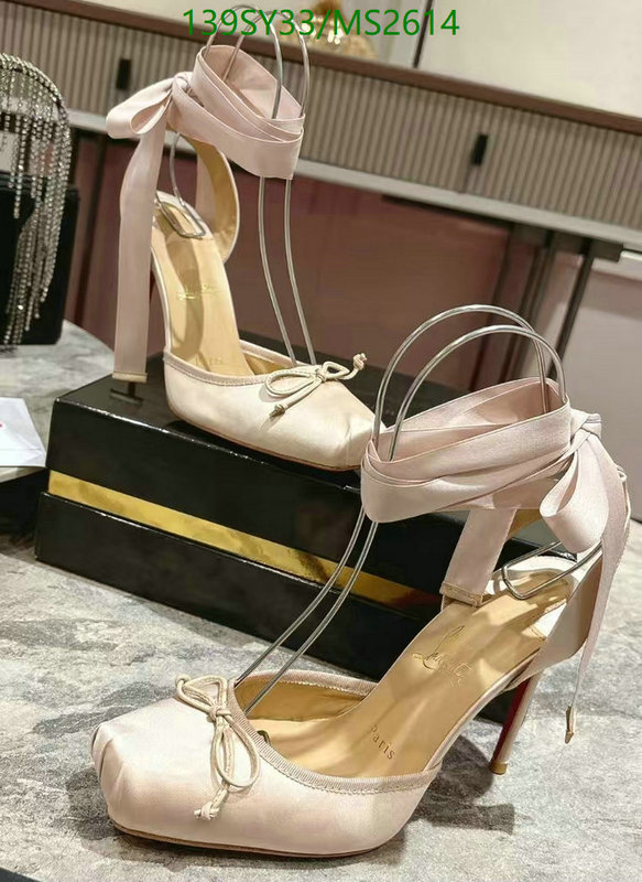 Women Shoes-Christian Louboutin Code: MS2614 $: 139USD