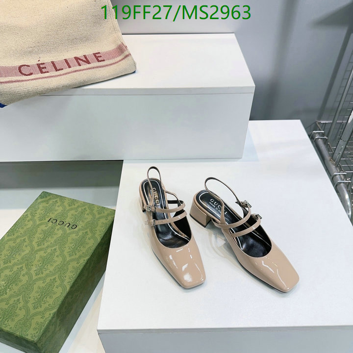 Women Shoes-Gucci Code: MS2963 $: 119USD