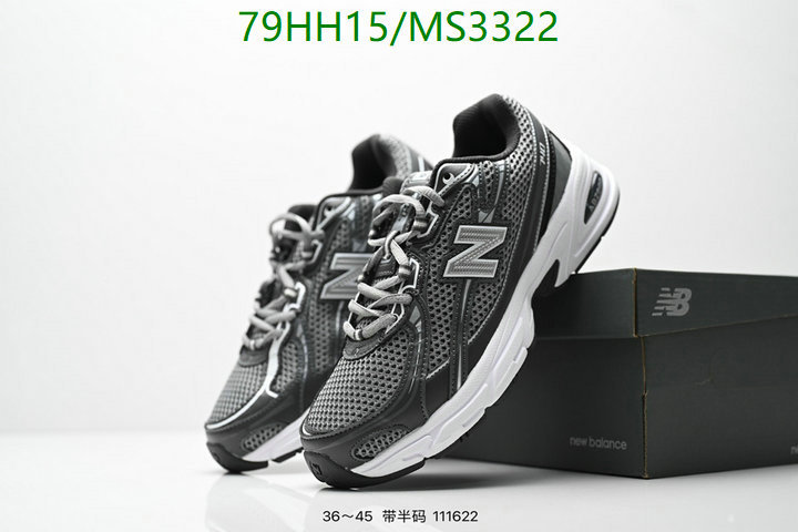 Men shoes-New Balance Code: MS3322 $: 79USD
