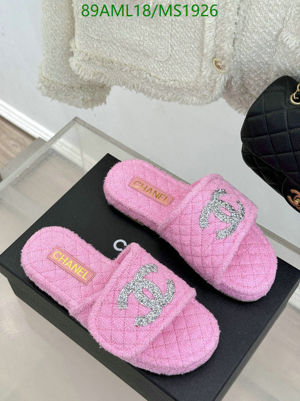 Women Shoes-Chanel Code: MS1926 $: 89USD