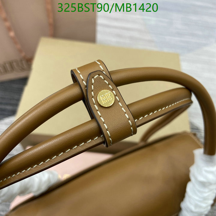 Miu Miu Bag-(Mirror)-Handbag- Code: MB1420 $: 325USD