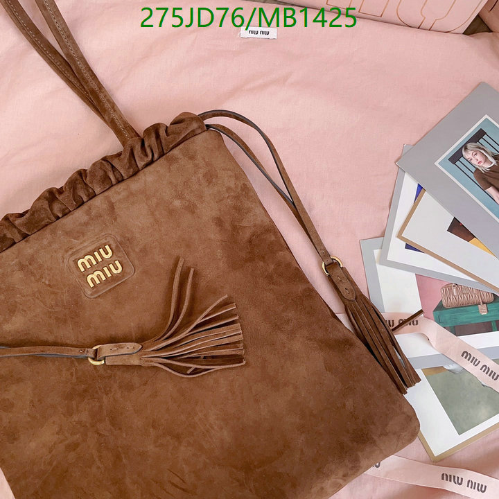 Miu Miu Bag-(Mirror)-Handbag- Code: MB1425 $: 275USD