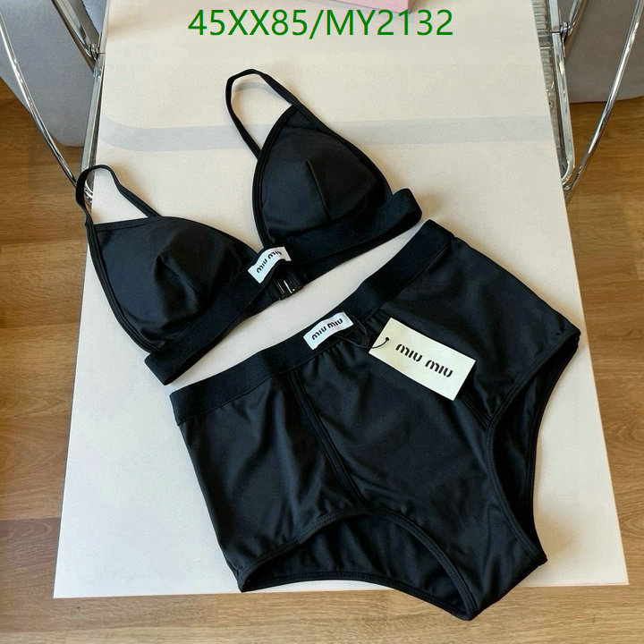 Swimsuit-MIUMIU Code: MY2132 $: 45USD