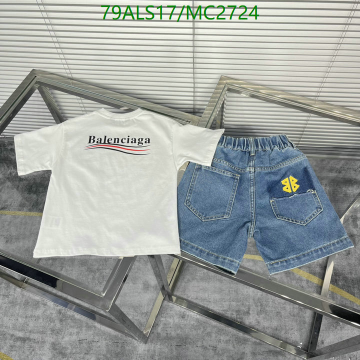 Kids Clothing-Balenciaga Code: MC2724 $: 79USD
