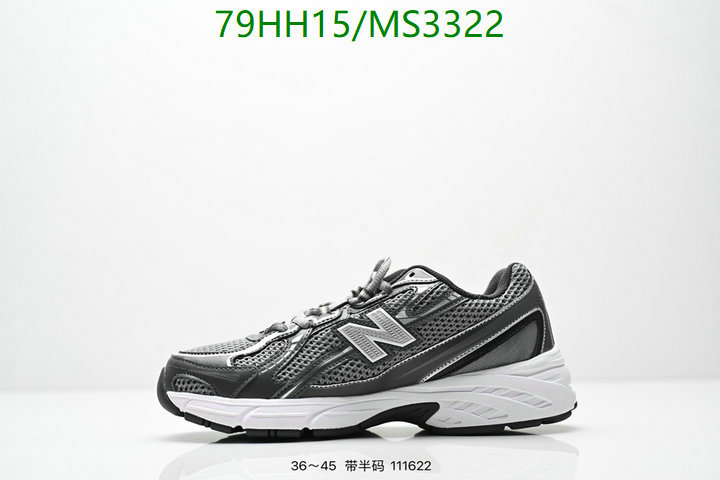 Men shoes-New Balance Code: MS3322 $: 79USD