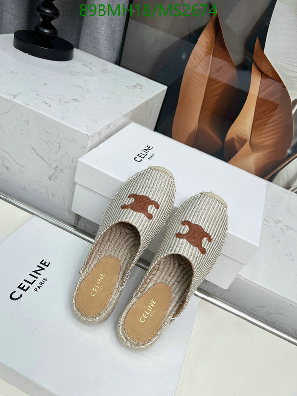 Women Shoes-Celine Code: MS2674 $: 89USD