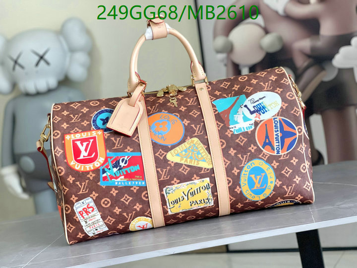 LV Bag-(Mirror)-Keepall BandouliRe 45-50- Code: MB2610 $: 249USD