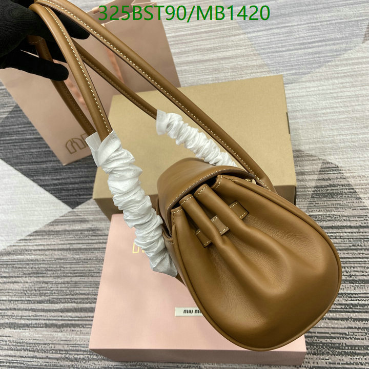 Miu Miu Bag-(Mirror)-Handbag- Code: MB1420 $: 325USD