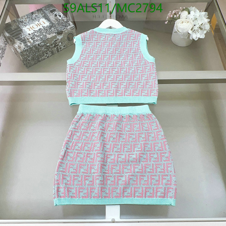 Kids clothing-Fendi Code: MC2794 $: 59USD