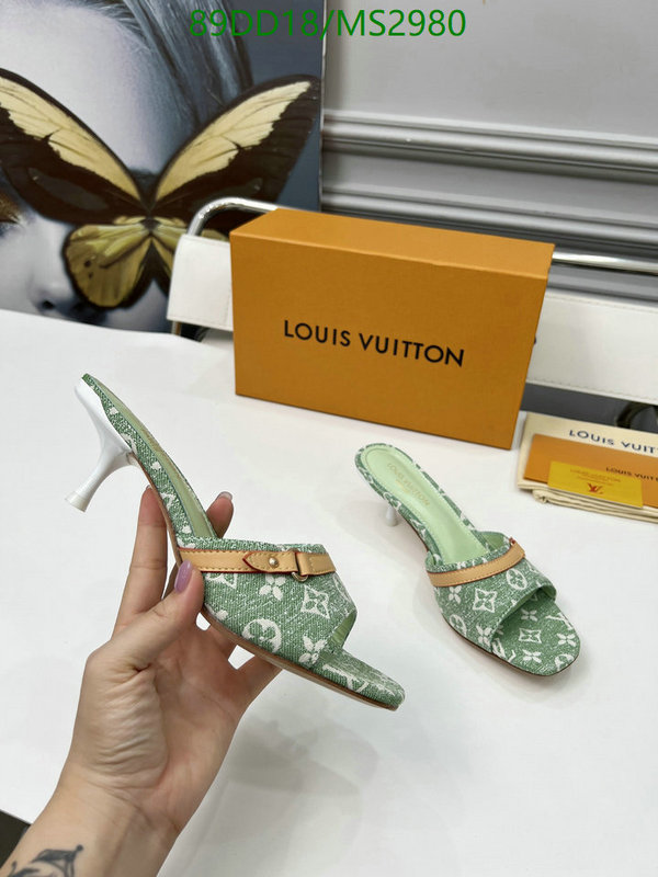 Women Shoes-LV Code: MS2980 $: 89USD