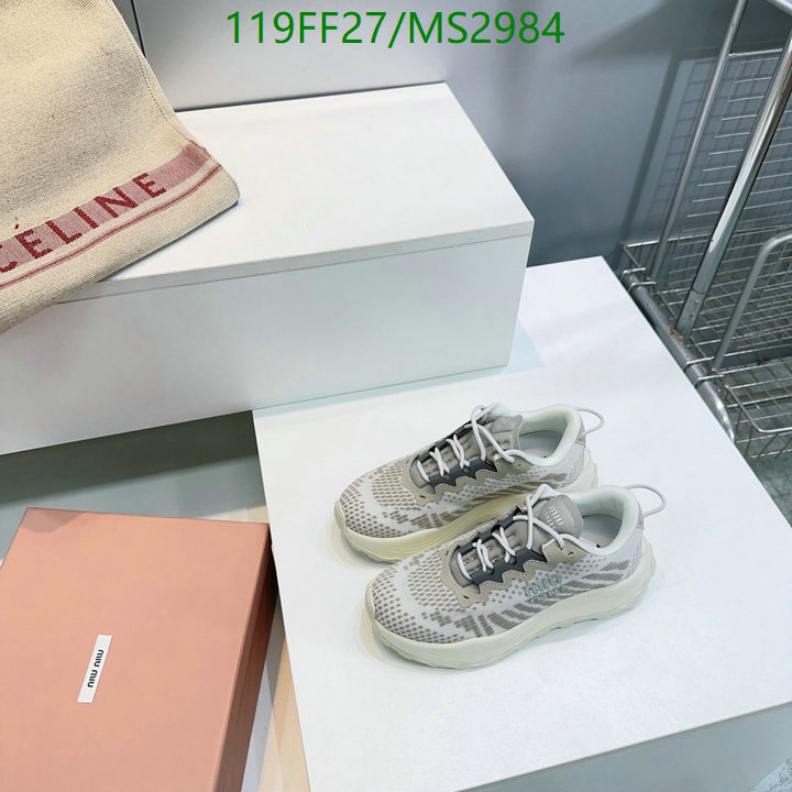 Women Shoes-Miu Miu Code: MS2984 $: 119USD