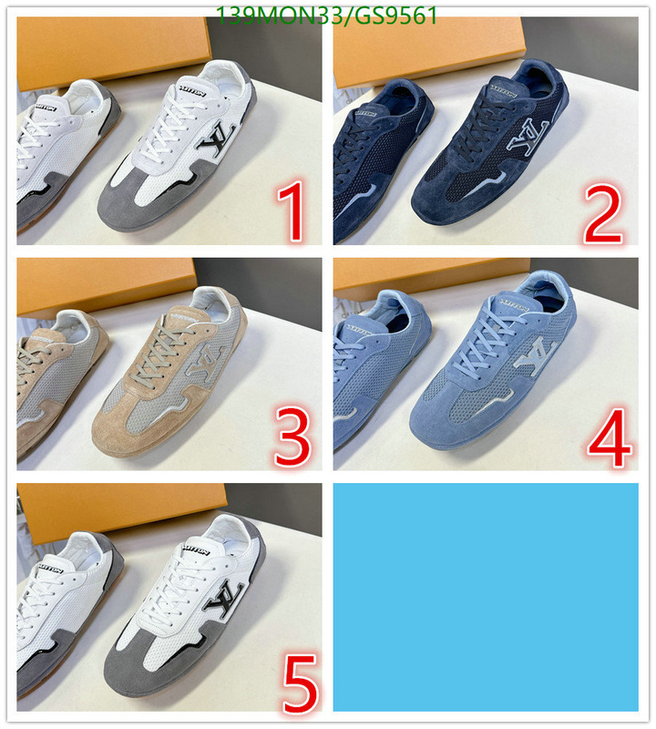 Men shoes-LV Code: GS9561 $: 139USD