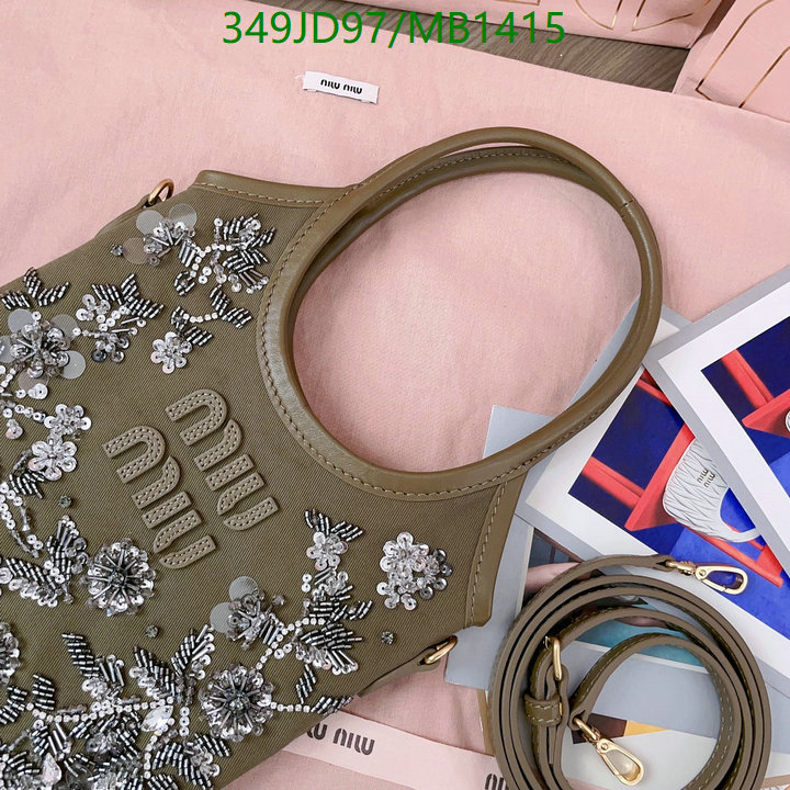 Miu Miu Bag-(Mirror)-Crossbody- Code: MB1415 $: 349USD