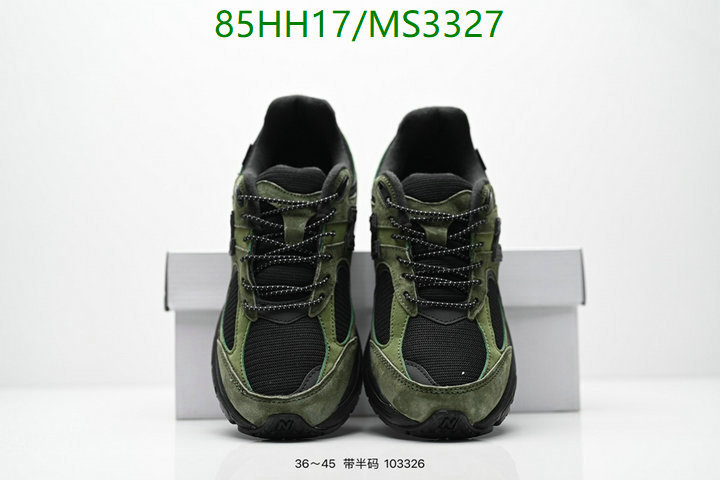 Men shoes-New Balance Code: MS3327 $: 85USD