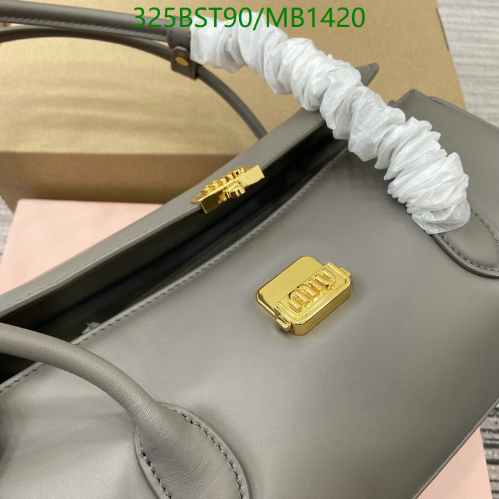 Miu Miu Bag-(Mirror)-Handbag- Code: MB1420 $: 325USD