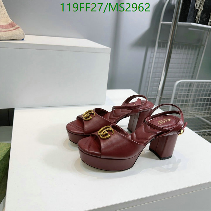 Women Shoes-Gucci Code: MS2962 $: 119USD