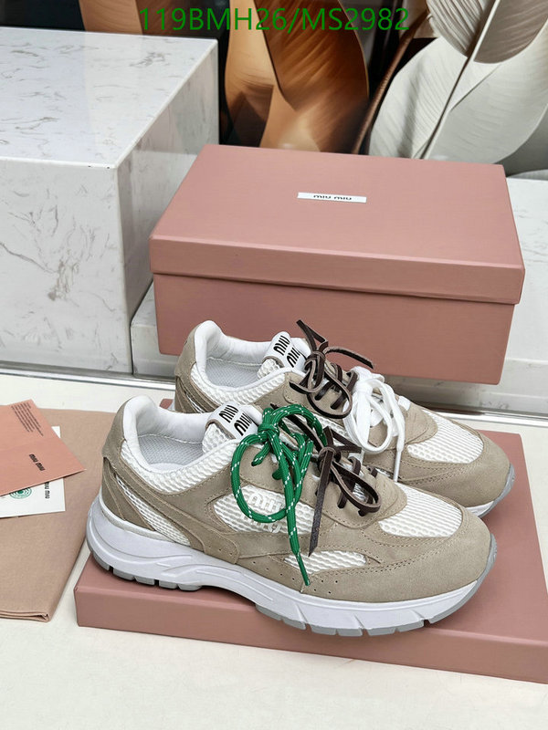 Women Shoes-Miu Miu Code: MS2982 $: 119USD