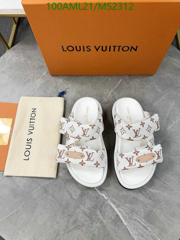Men shoes-LV Code: MS2312 $: 100USD