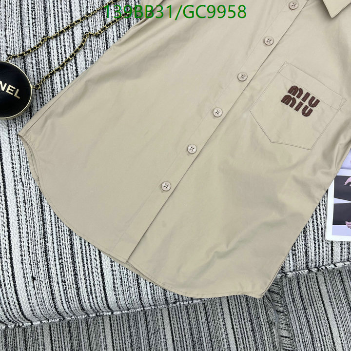Clothing-MIUMIU Code: GC9958 $: 139USD