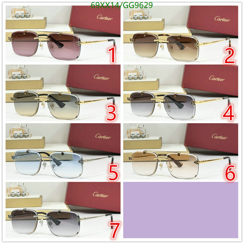 Glasses-Cartier Code: GG9629 $: 69USD
