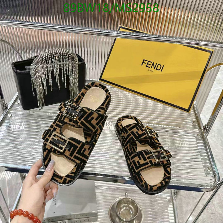 Women Shoes-Fendi Code: MS2958 $: 89USD