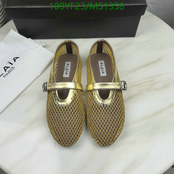 Women Shoes-ALAIA Code: MS1358 $: 109USD