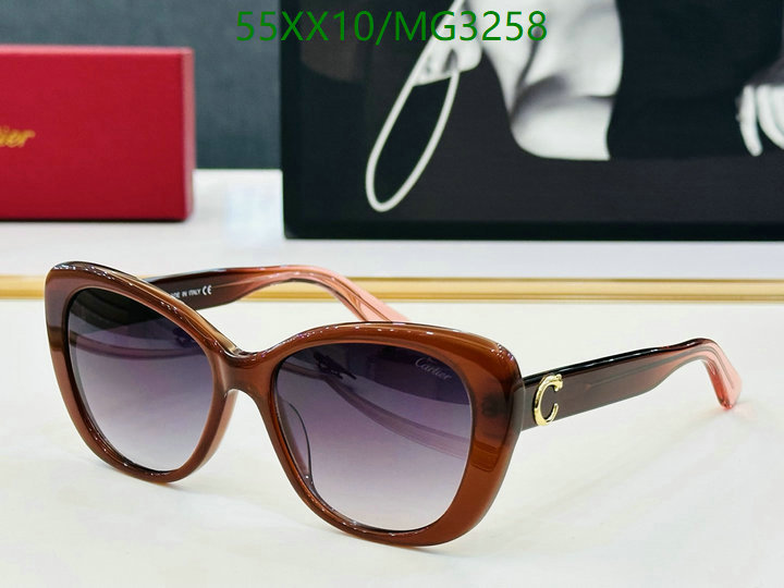 Glasses-Cartier Code: MG3258 $: 55USD
