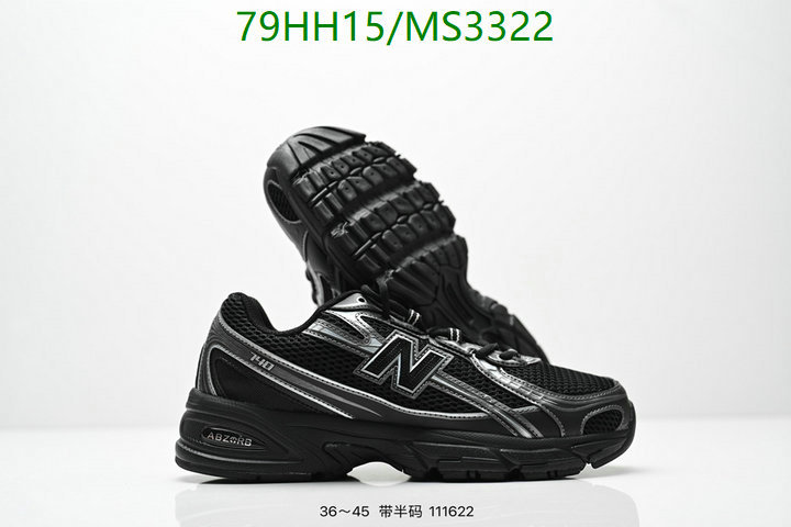 Men shoes-New Balance Code: MS3322 $: 79USD