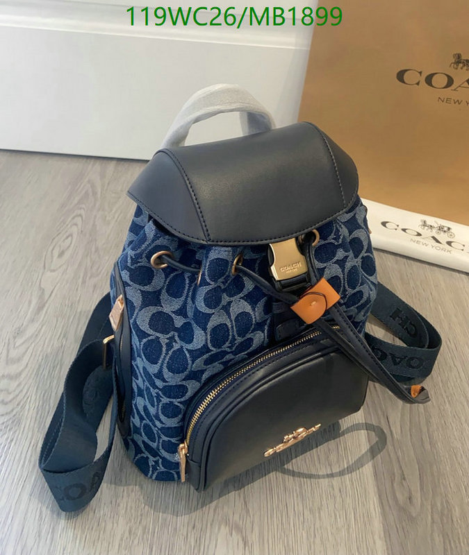Coach Bag-(4A)-Backpack- Code: MB1899