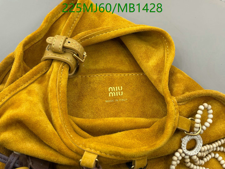 Miu Miu Bag-(Mirror)-Handbag- Code: MB1428 $: 225USD