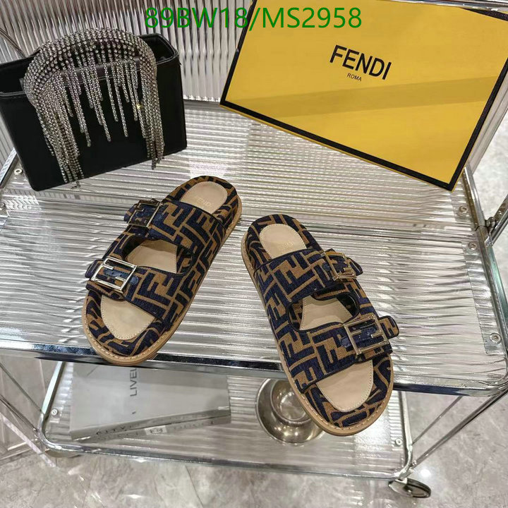 Women Shoes-Fendi Code: MS2958 $: 89USD