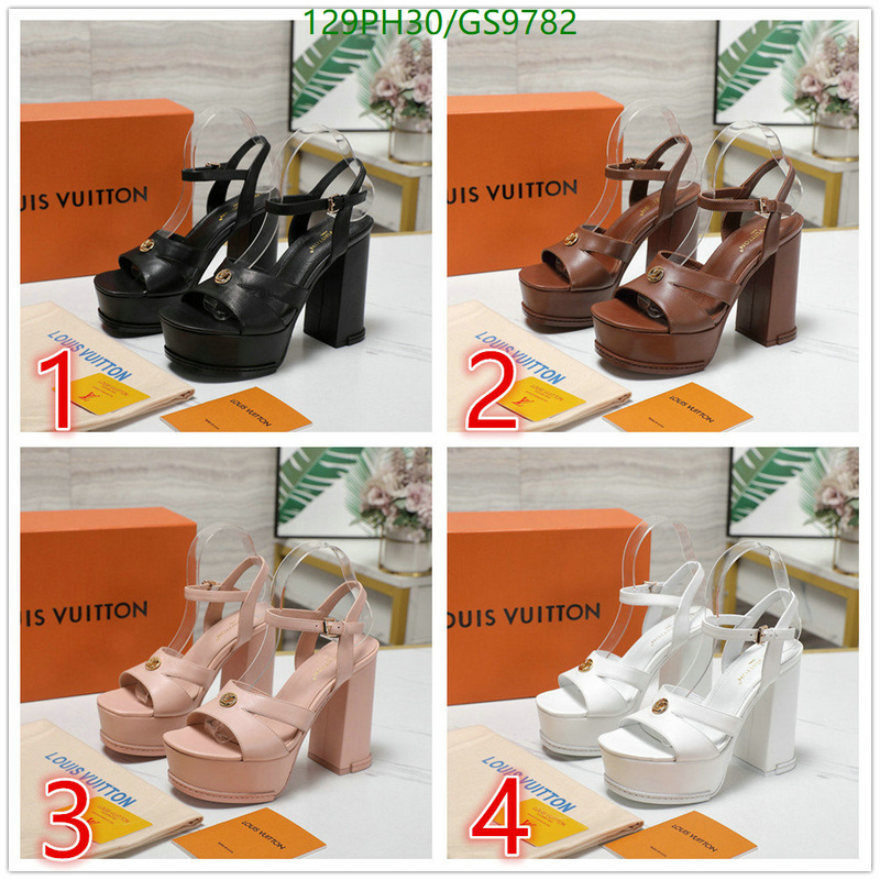Women Shoes-LV Code: GS9782 $: 129USD