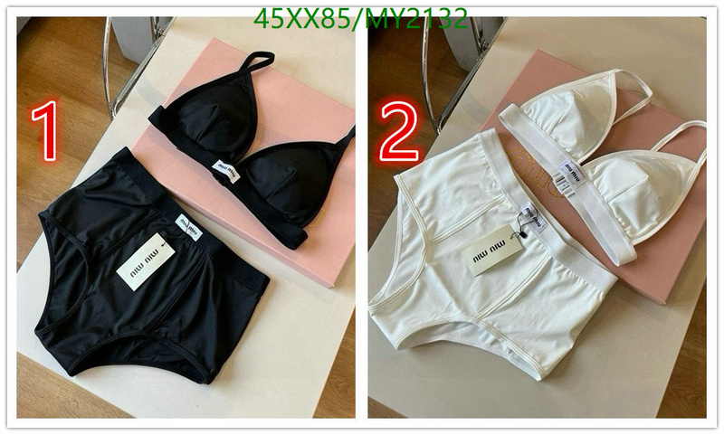 Swimsuit-MIUMIU Code: MY2132 $: 45USD