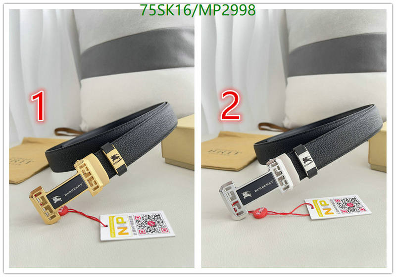 Belts-Burberry Code: MP2998 $: 75USD