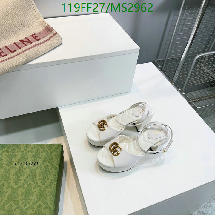 Women Shoes-Gucci Code: MS2962 $: 119USD