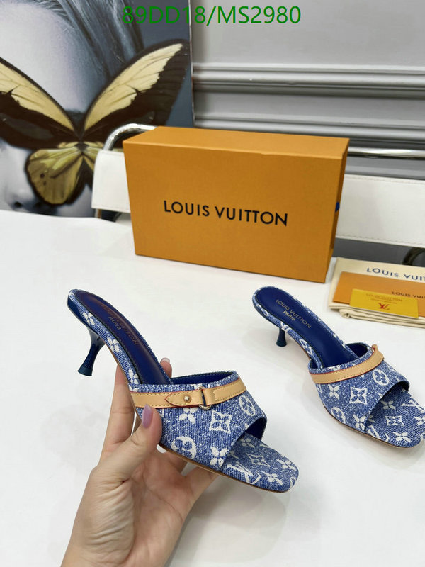 Women Shoes-LV Code: MS2980 $: 89USD