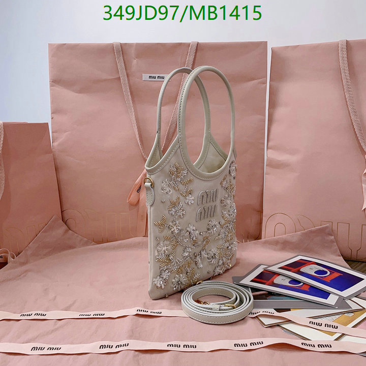 Miu Miu Bag-(Mirror)-Crossbody- Code: MB1415 $: 349USD