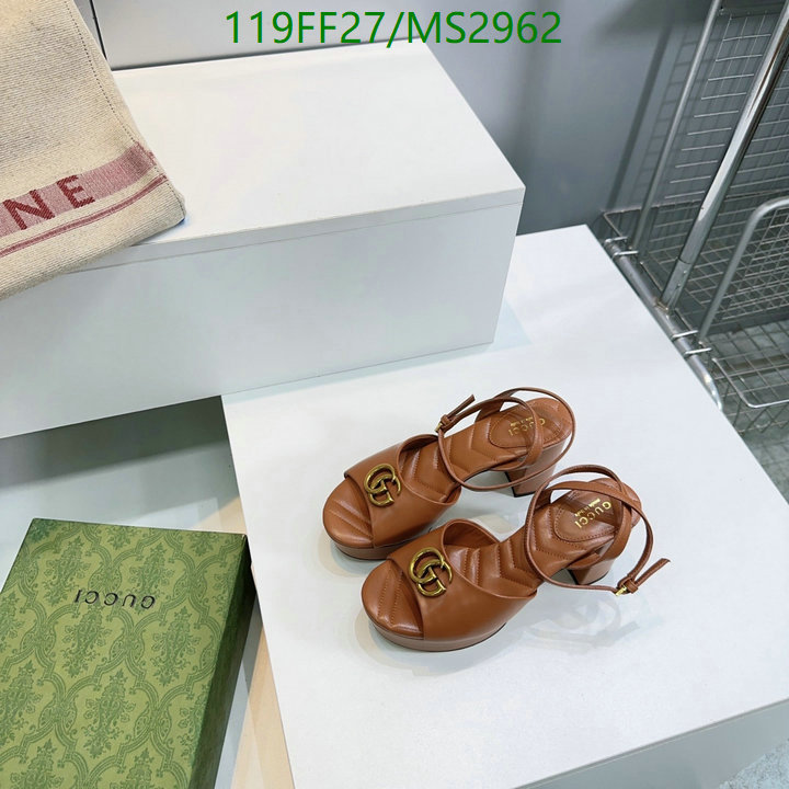 Women Shoes-Gucci Code: MS2962 $: 119USD