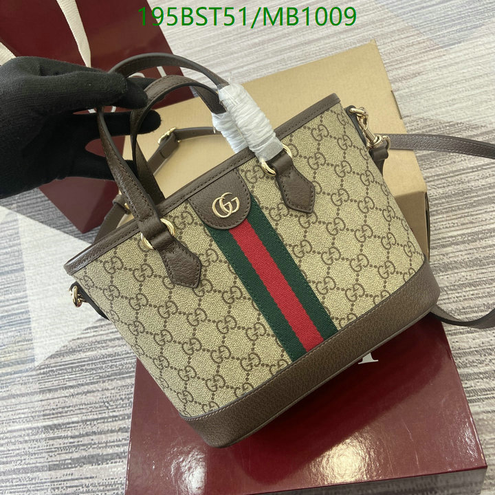 Gucci Bag-(Mirror)-Handbag- Code: MB1009 $: 195USD
