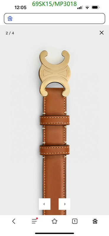 Belts-Celine Code: MP3018 $: 69USD